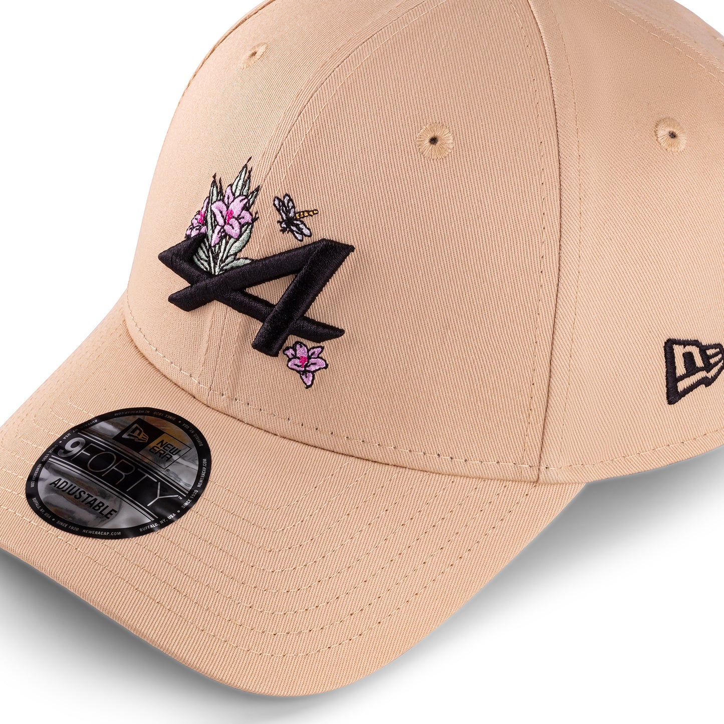 ALPINE X NEW ERA — BEIGE FLOWER CAP
