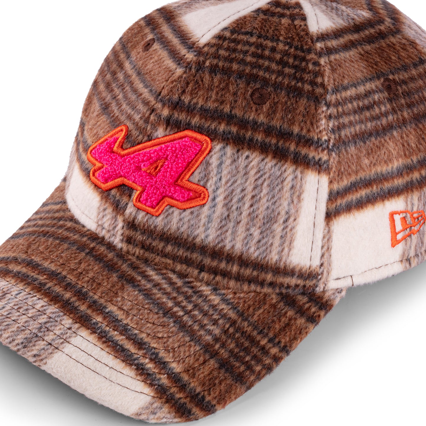 ALPINE X NEW ERA — BROWN TARTAN CAP