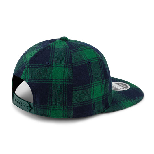 CASQUETTE TARTAN VERT — ALPINE X NEW ERA