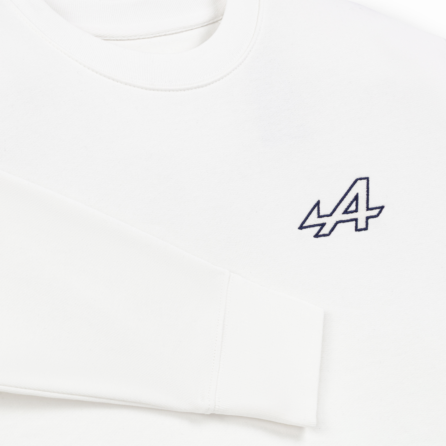 SUDADERA DE MUJER BLANCA ALPINE - ESSENTIAL LINE