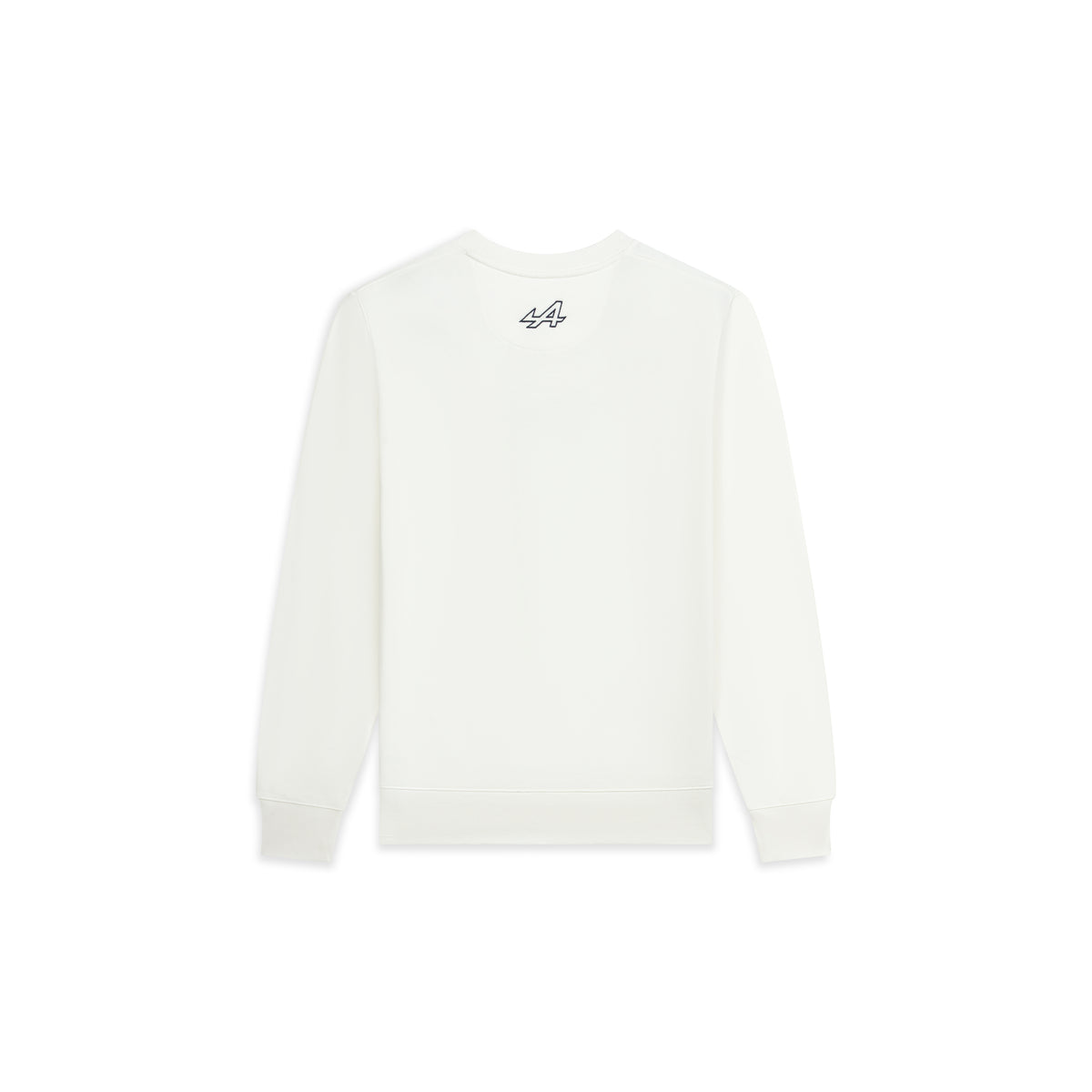 SWEAT-SHIRT HOMME BLANC - ALPINE ESSENTIALS V2