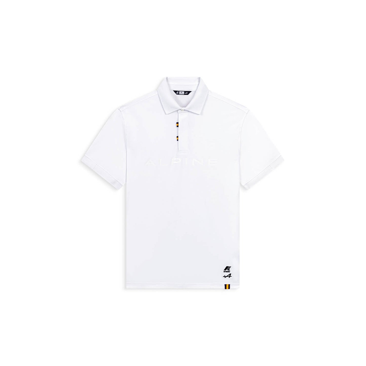 K-WAY WHITE POLO ALDERIC