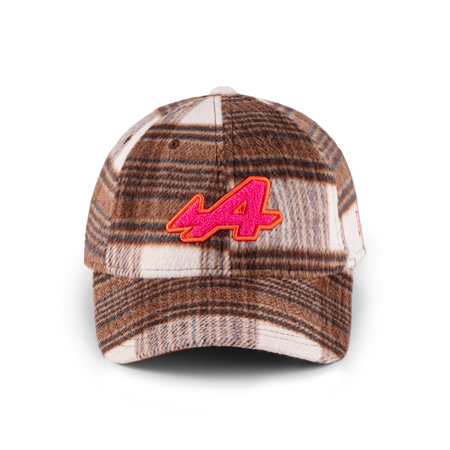 ALPINE X NEW ERA — BROWN TARTAN CAP