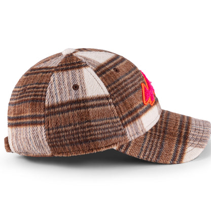 ALPINE X NEW ERA — BROWN TARTAN CAP