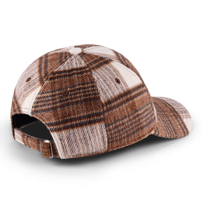 ALPINE X NEW ERA — BROWN TARTAN CAP