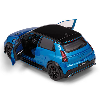 ALPINE 1/18e — A290 GTS BLUE BLACK ROOF