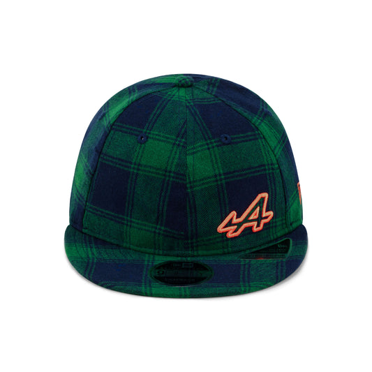CASQUETTE TARTAN VERT — ALPINE X NEW ERA
