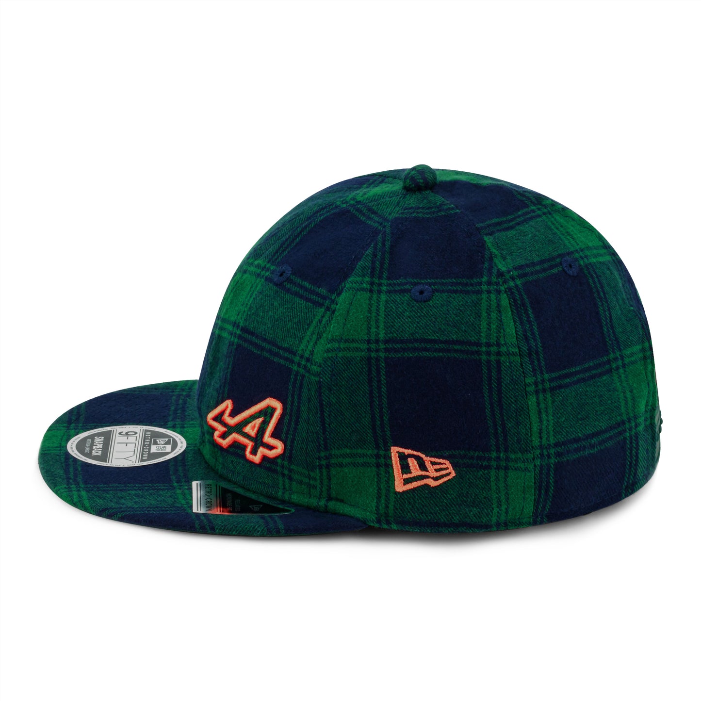 CAPPELLINO TARTAN VERDE — ALPINE X NEW ERA