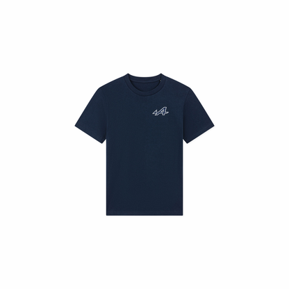 CAMISETA INFANTIL AZUL ALPINE - ESSENTIAL LINE
