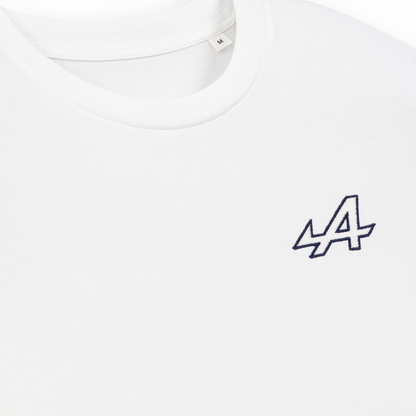 CAMISETA DE HOMBRE BLANCA ALPINE - ESSENTIAL LINE