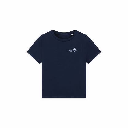 BLAUES DAMEN-T-SHIRT ALPINE - ESSENTIAL-LINE