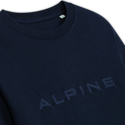 SWEAT-SHIRT FEMME BLEU -  ALPINE ESSENTIALS V2
