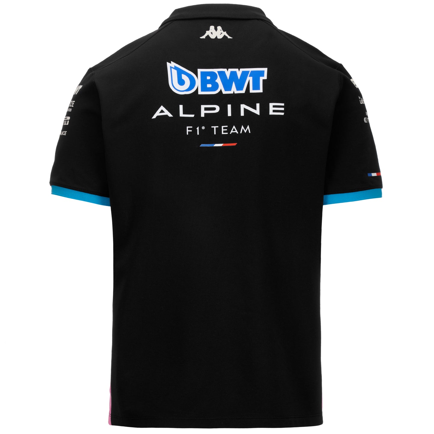 ADREM SCHWARZES POLOSHIRT