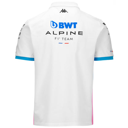 ADREM WEISSES POLOSHIRT