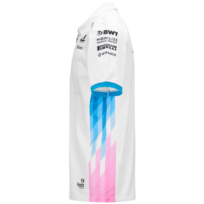 ADREM WEISSES POLOSHIRT
