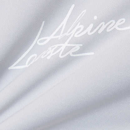 REGULAR FIT POLO SHIRT LIGHT GREY - ALPINE X LACOSTE