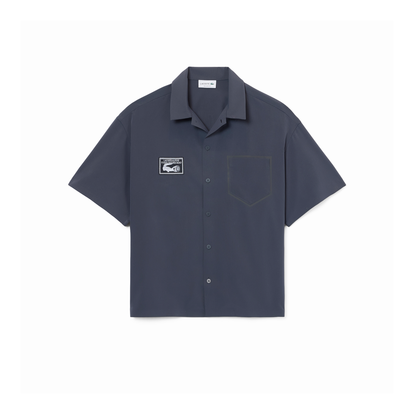 RELAXED FIT POPLON SHIRT - ALPINE X LACOSTE