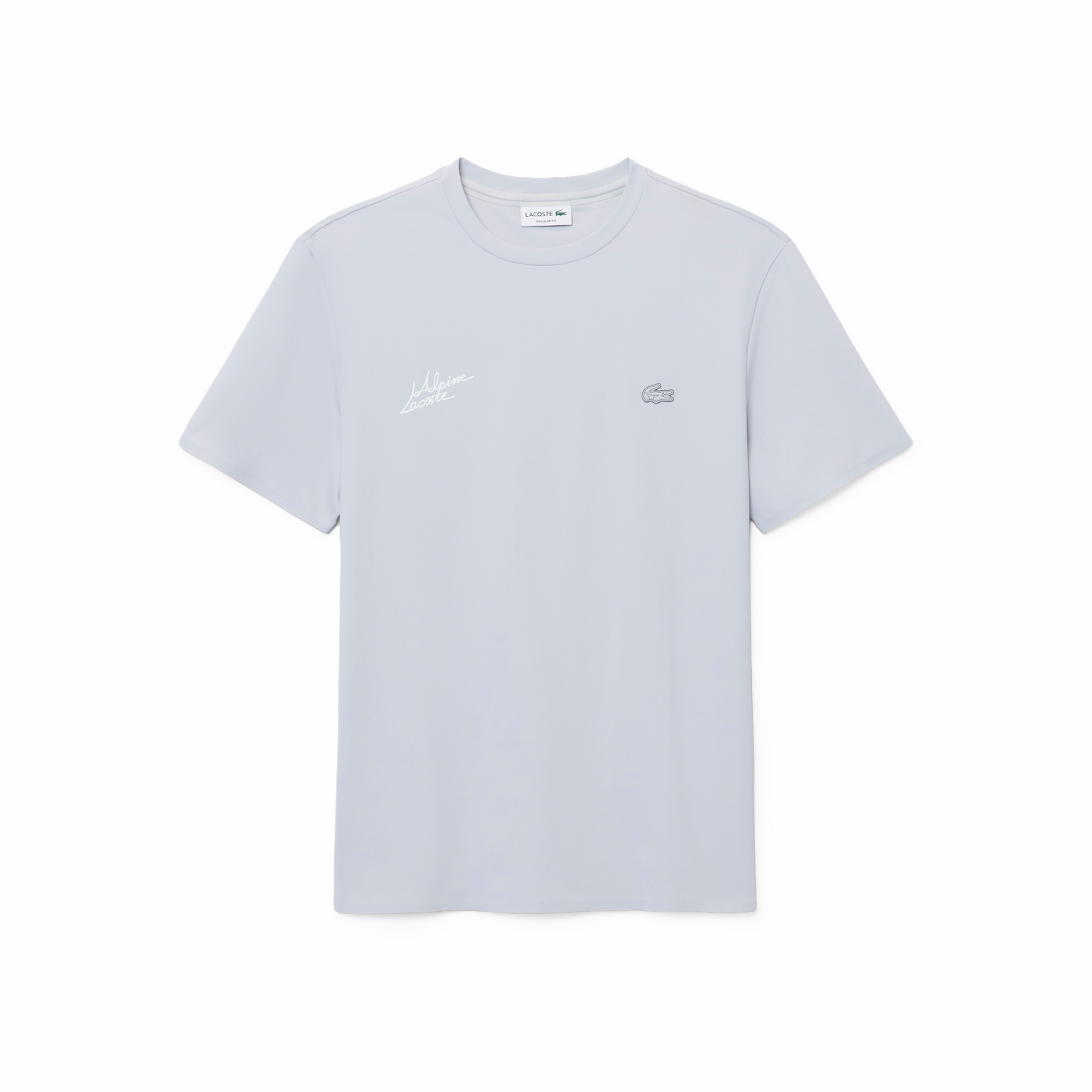 GRAPHIC T-SHIRT LIGHT GREY - ALPINE X LACOSTE