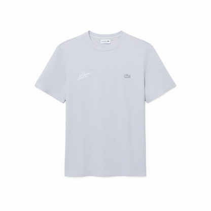GRAPHIC T-SHIRT LIGHT GREY - ALPINE X LACOSTE