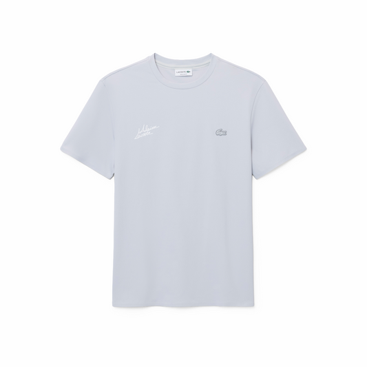 GRAPHIC T-SHIRT LIGHT GREY - ALPINE X LACOSTE