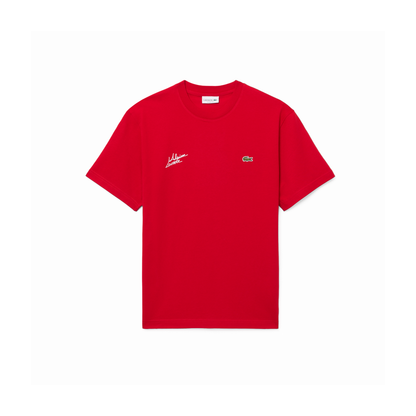 JERSEY GRAPHIC T-SHIRT - ALPINE X LACOSTE