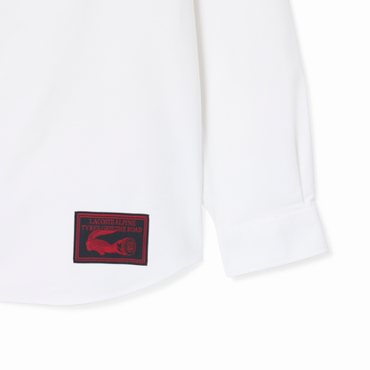 REGULAR FIT OXFORD SHIRT - ALPINE X LACOSTE